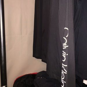Black large Calvin Klein long sleeve